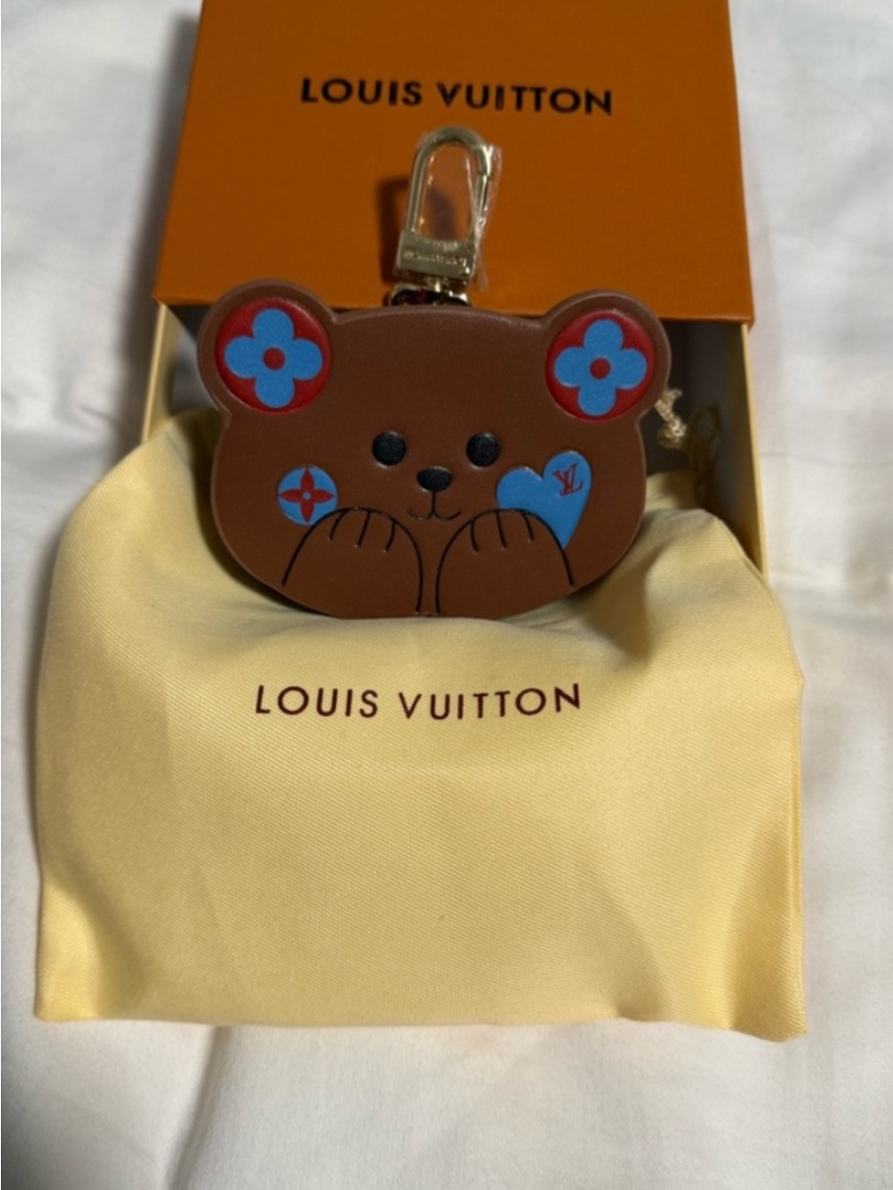 Adorable Bag Charm Luxury Pouch Monogram